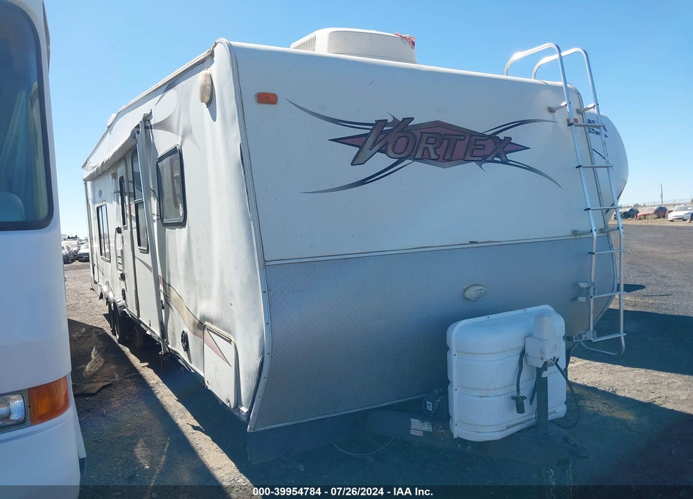 2008 VORTEX TRAVEL TRAILER VIN: 4XTTN33388C571928