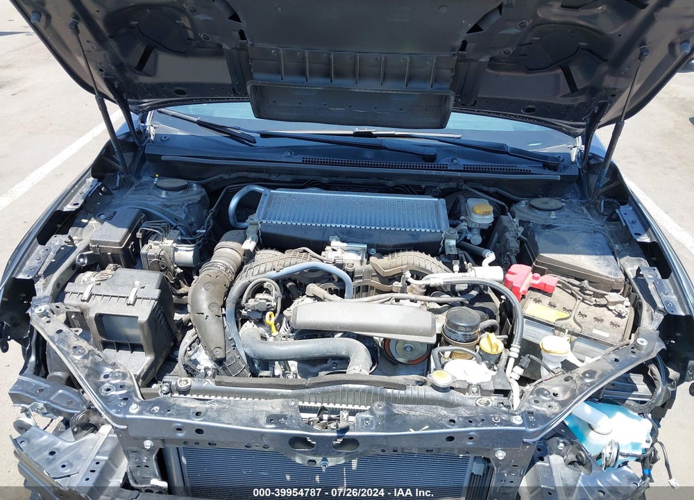 2022 SUBARU WRX VIN: JF1VBAA69N9011726