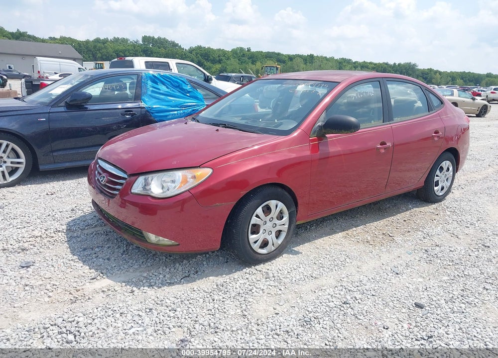 2010 HYUNDAI ELANTRA GLS VIN: KMHDU4AD8AU165248