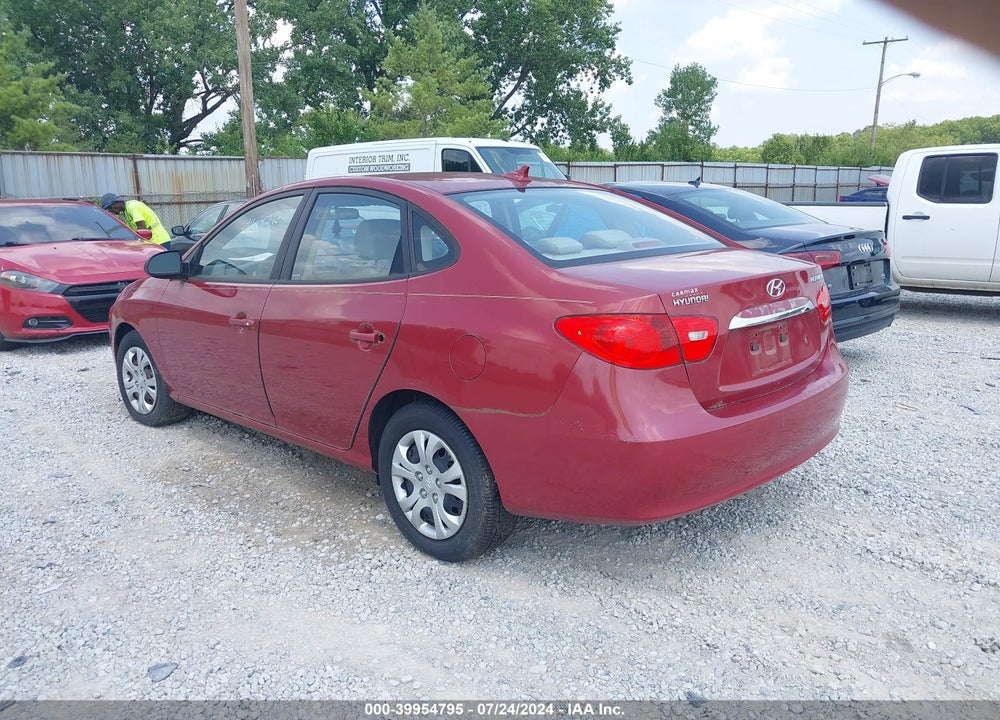 2010 HYUNDAI ELANTRA GLS VIN: KMHDU4AD8AU165248