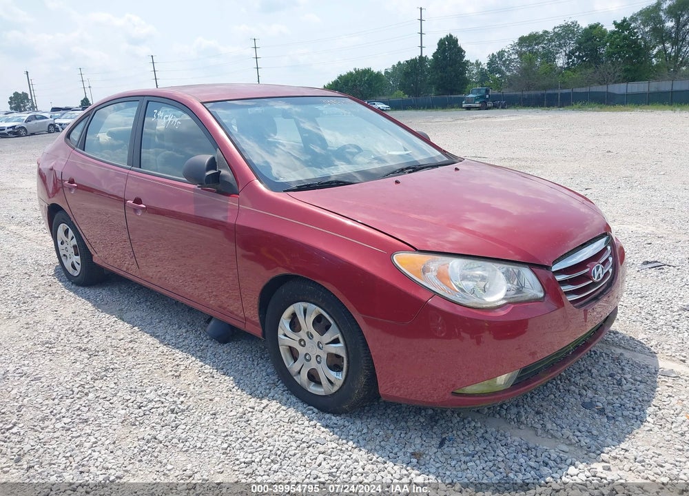 2010 HYUNDAI ELANTRA GLS VIN: KMHDU4AD8AU165248