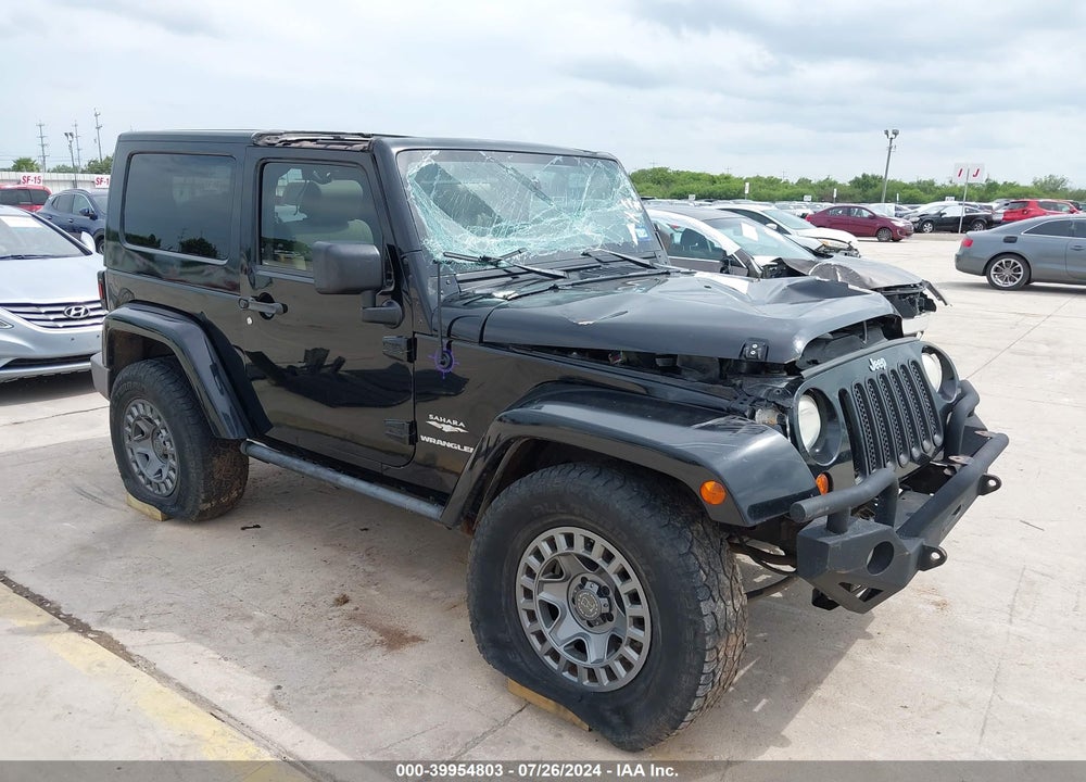 2008 JEEP WRANGLER SAHARA VIN: 1J4FA54178L537010