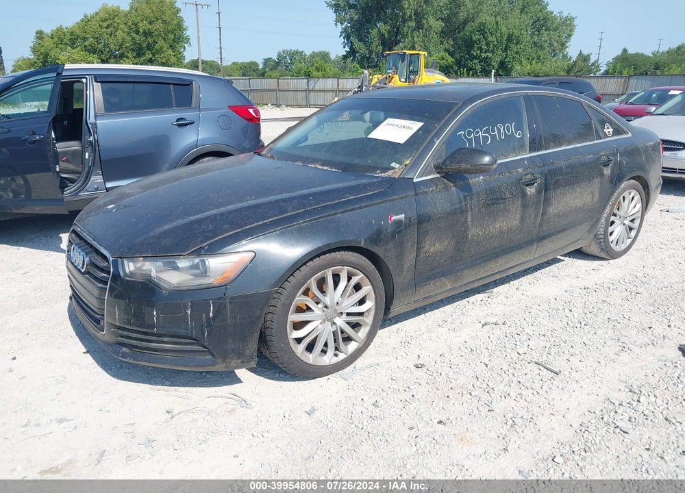 2012 AUDI A6 3.0 PREMIUM VIN: WAUBGAFC3CN007220