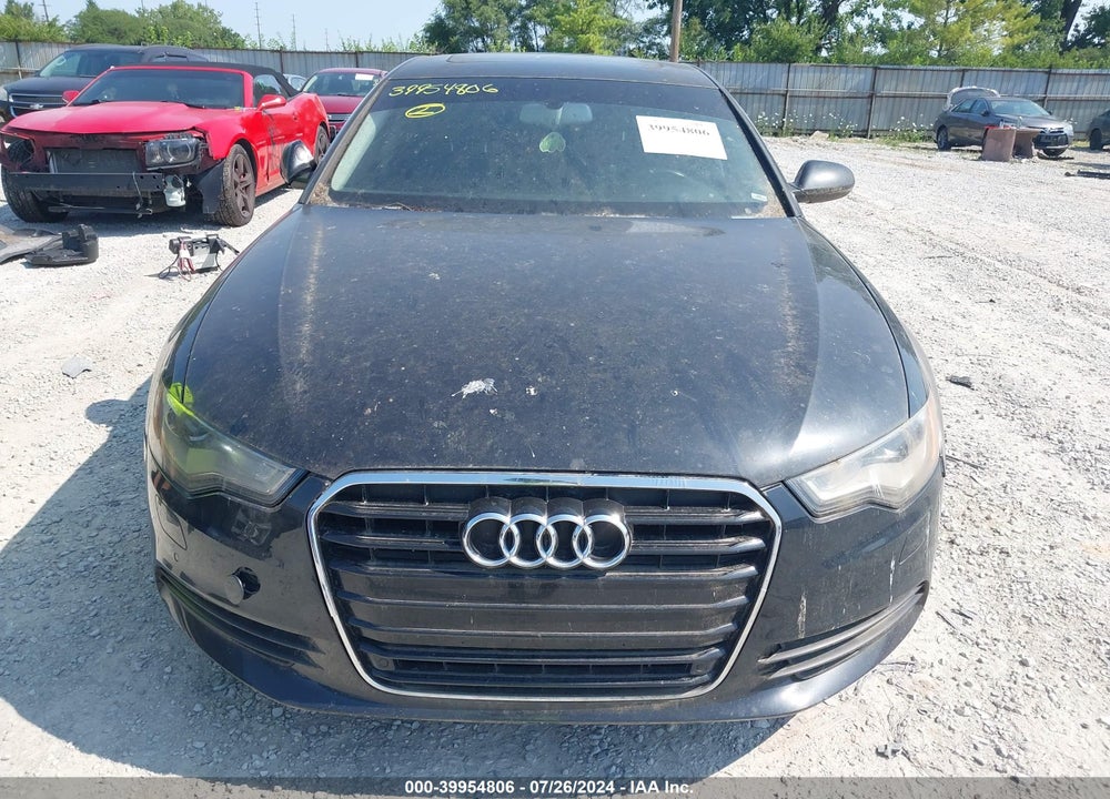 2012 AUDI A6 3.0 PREMIUM VIN: WAUBGAFC3CN007220