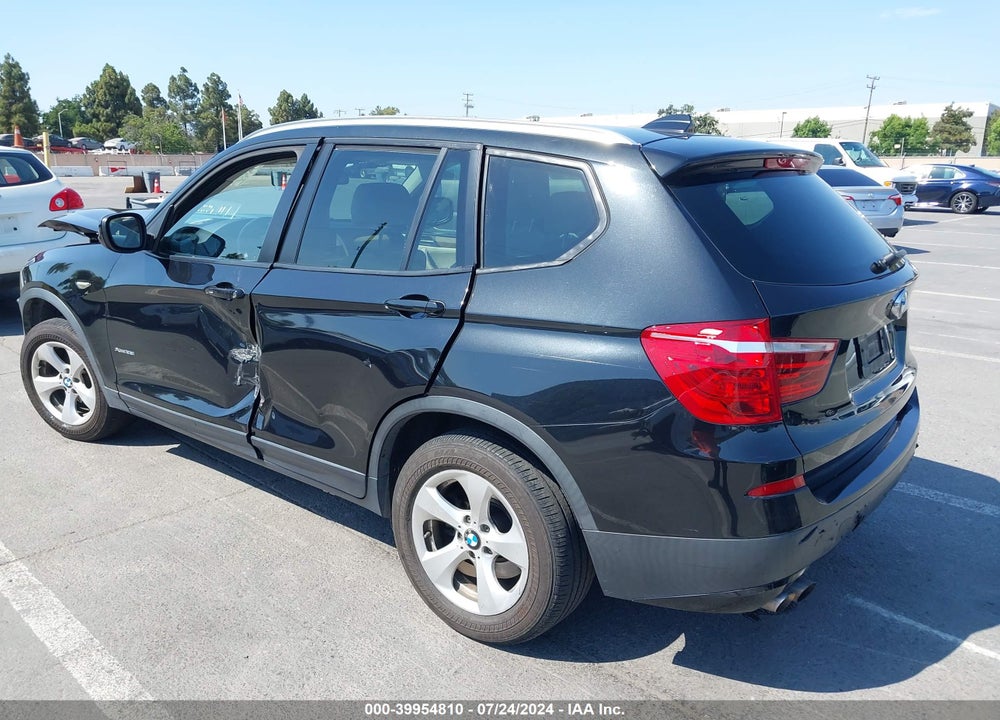 2012 BMW X3 XDRIVE28I VIN: 5UXWX5C57CL725705