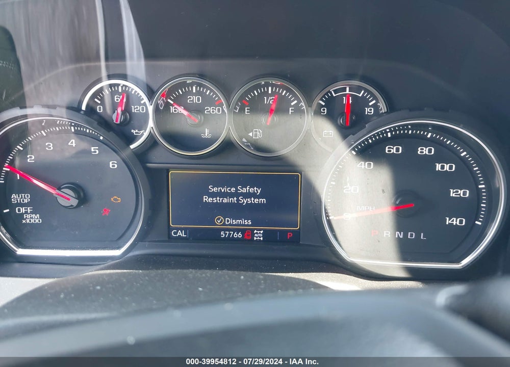 2022 CHEVROLET SILVERADO 1500 LTD 4WD SHORT BED LT VIN: 3GCUYDED1NG122897