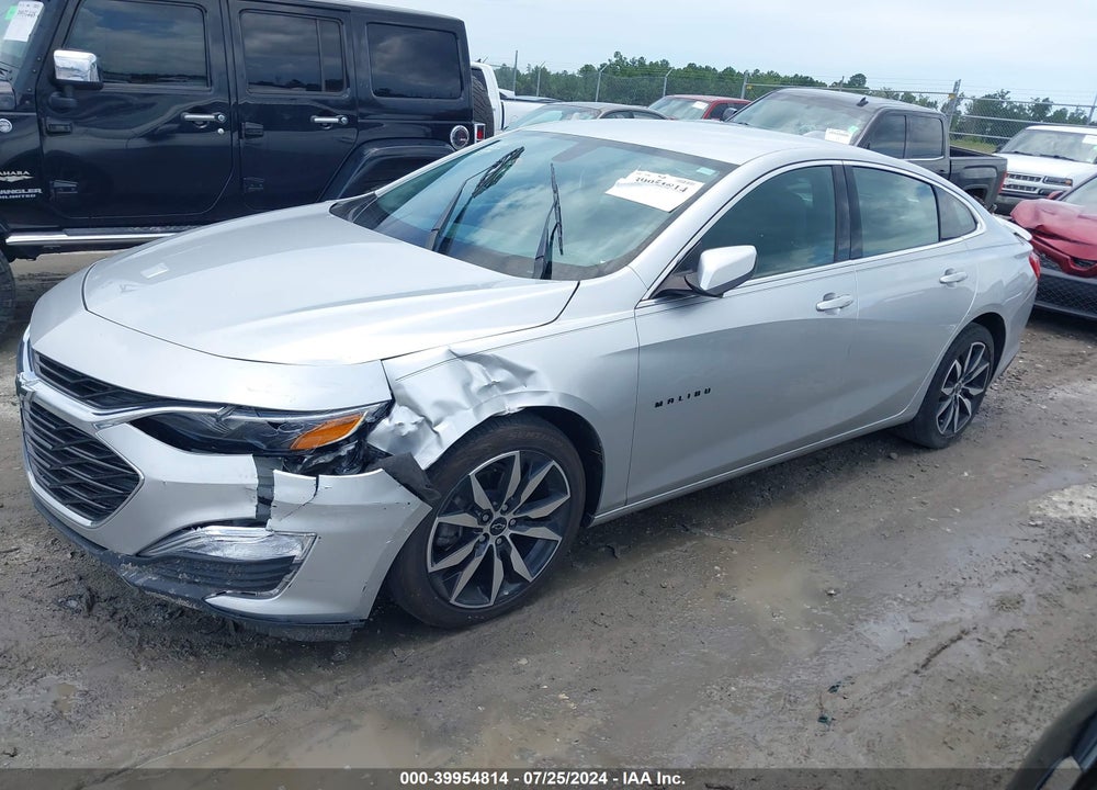 2021 CHEVROLET MALIBU FWD RS VIN: 1G1ZG5ST5MF074145