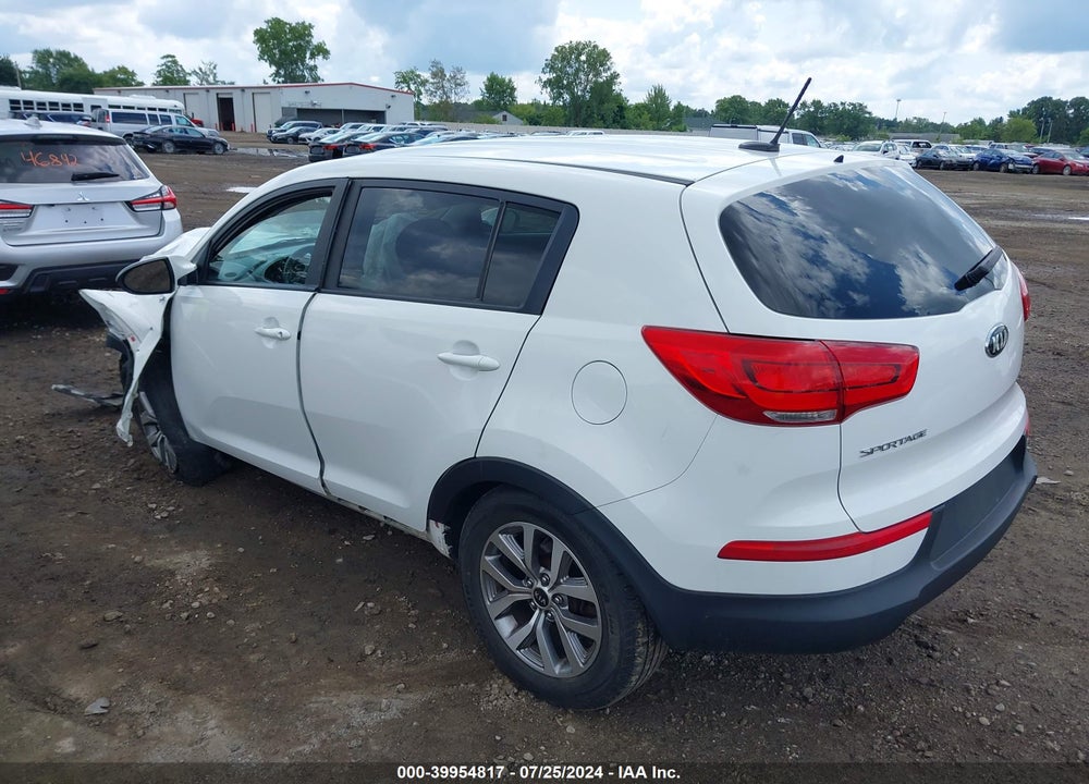 2016 KIA SPORTAGE LX VIN: KNDPBCAC4G7881161
