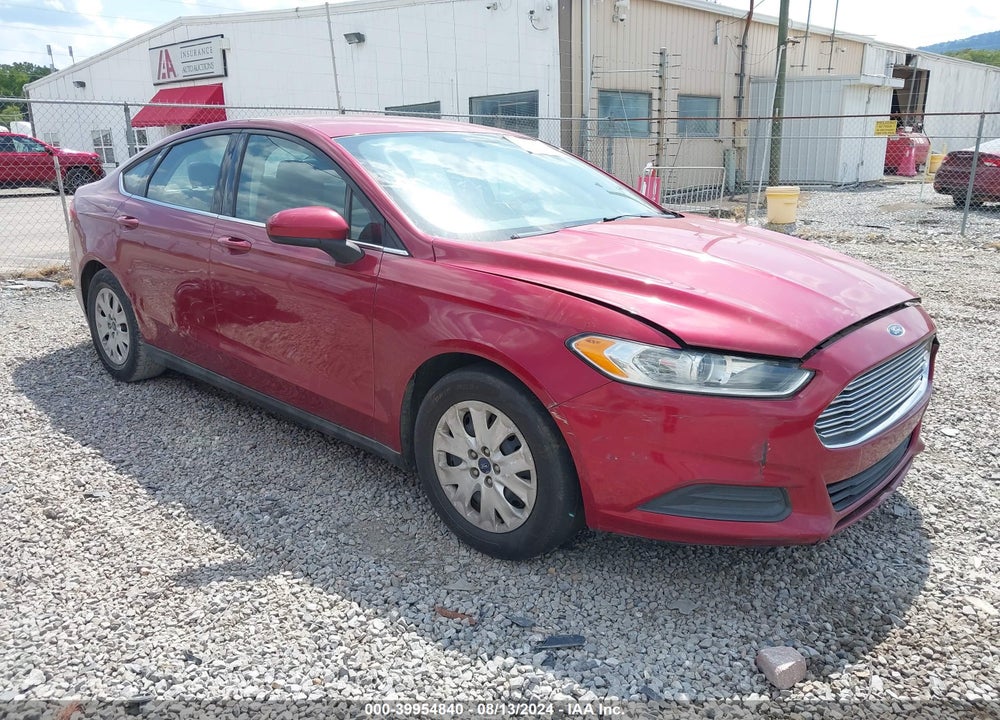 2014 FORD FUSION S VIN: 3FA6P0G75ER198421
