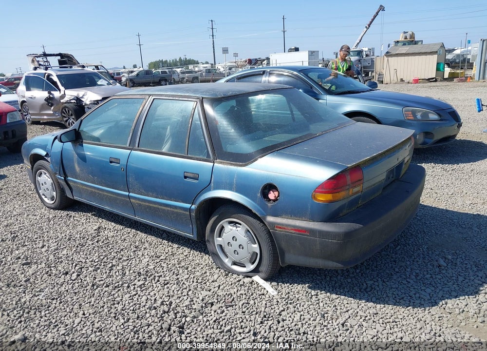 1993 SATURN SL1 VIN: 1G8ZG5598PZ106638