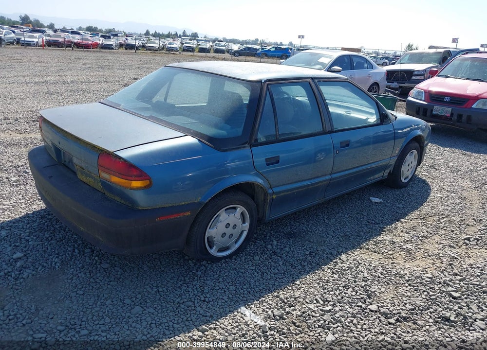 1993 SATURN SL1 VIN: 1G8ZG5598PZ106638