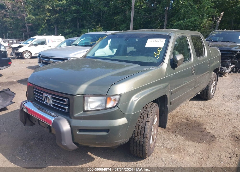 2006 HONDA RIDGELINE RTL VIN: 2HJYK165X6H517036