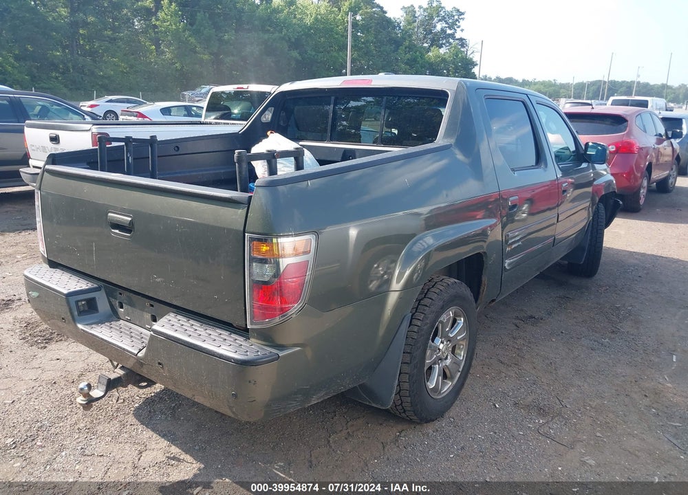 2006 HONDA RIDGELINE RTL VIN: 2HJYK165X6H517036