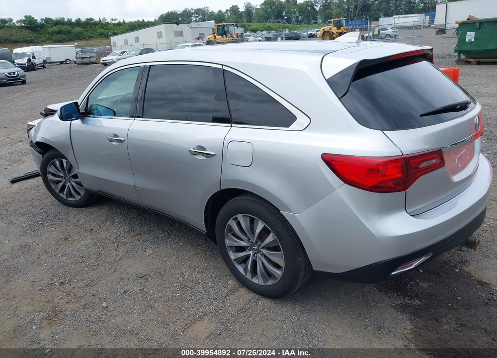 2015 ACURA MDX VIN: 5FRYD4H41FB012530