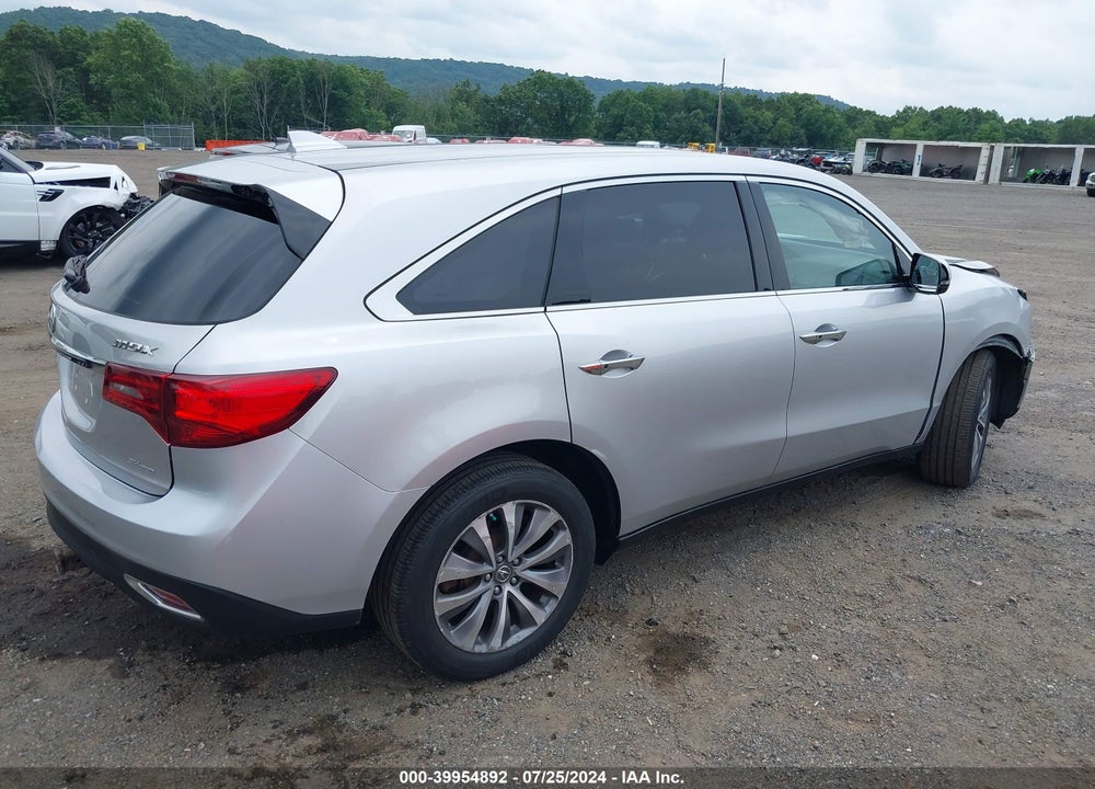 2015 ACURA MDX VIN: 5FRYD4H41FB012530