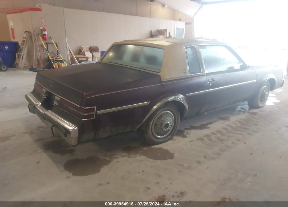 1985 BUICK REGAL VIN: 1G4GJ47A3FH417684