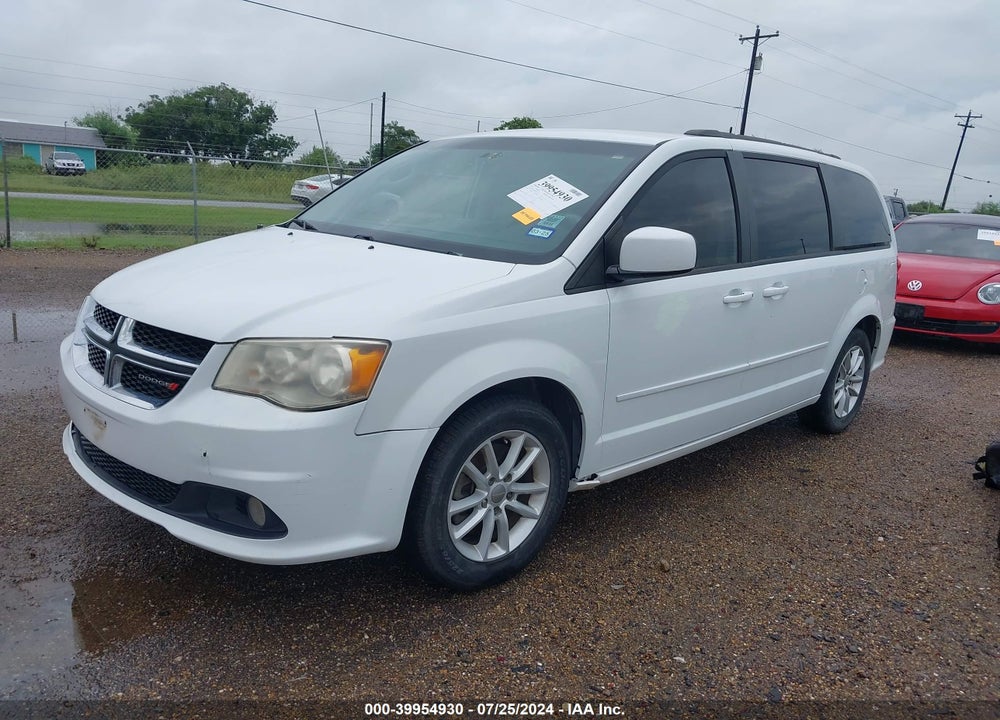 2014 DODGE GRAND CARAVAN SXT VIN: 2C4RDGCG1ER477174