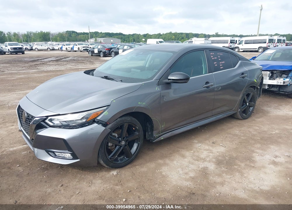2021 NISSAN SENTRA SR XTRONIC CVT VIN: 3N1AB8DV3MY222338