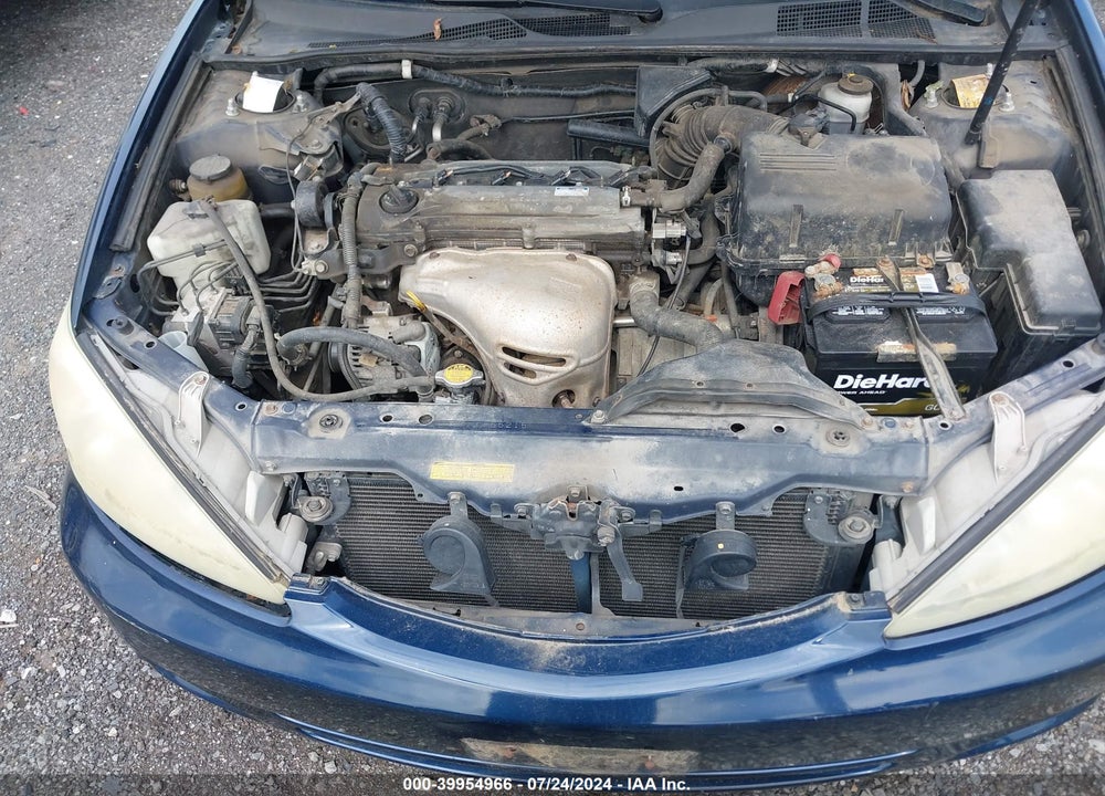 2002 TOYOTA CAMRY LE/SE/XLE VIN: 4T1BE30K52U604423