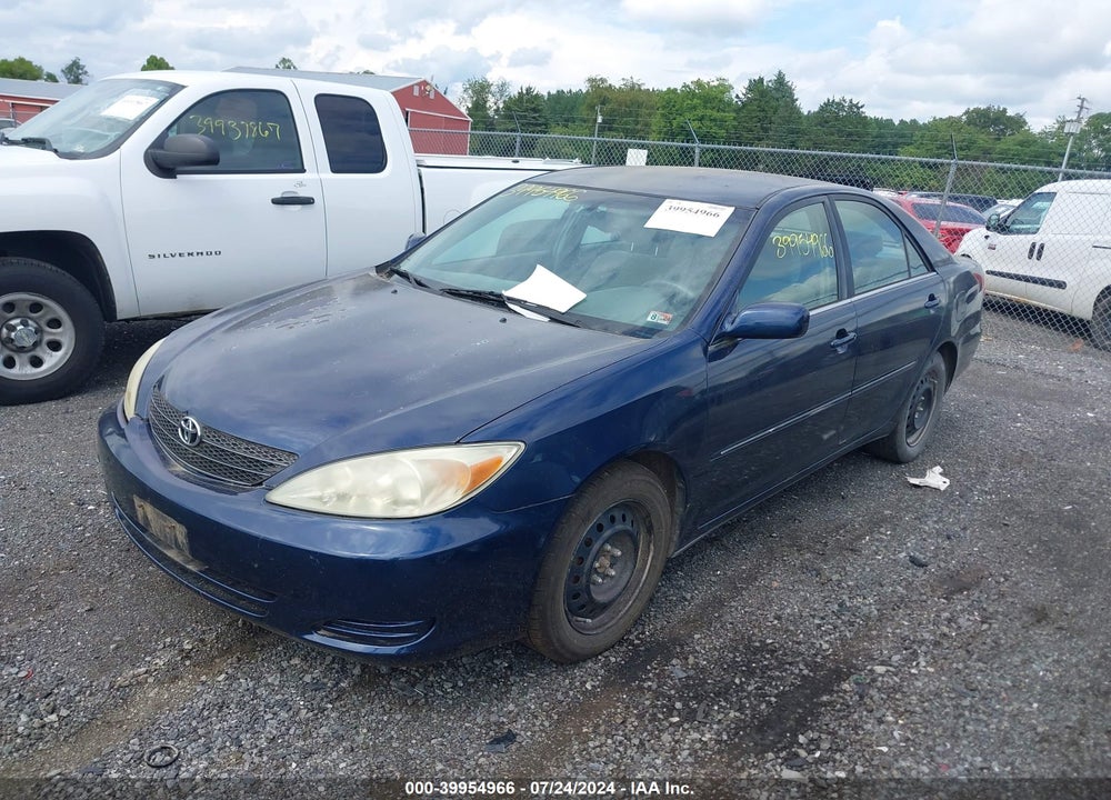 2002 TOYOTA CAMRY LE/SE/XLE VIN: 4T1BE30K52U604423