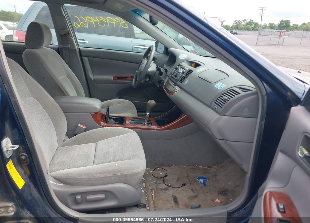 2002 TOYOTA CAMRY LE/SE/XLE VIN: 4T1BE30K52U604423