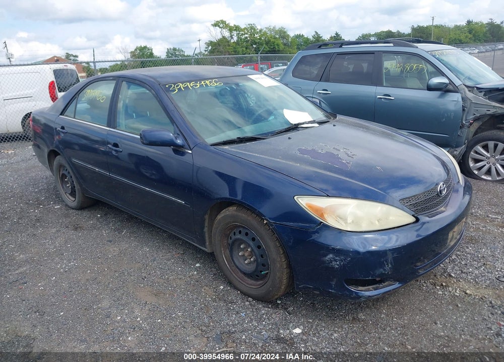 2002 TOYOTA CAMRY LE/SE/XLE VIN: 4T1BE30K52U604423