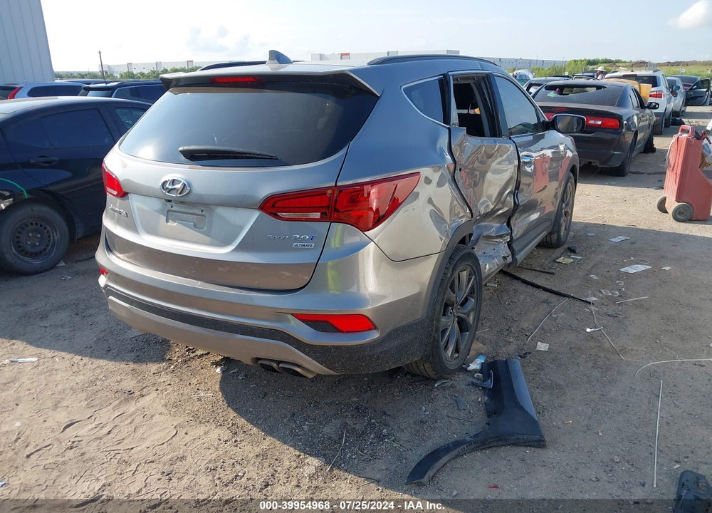 2018 HYUNDAI SANTA FE SPORT 2.0T ULTIMATE VIN: 5XYZW4LAXJG535348