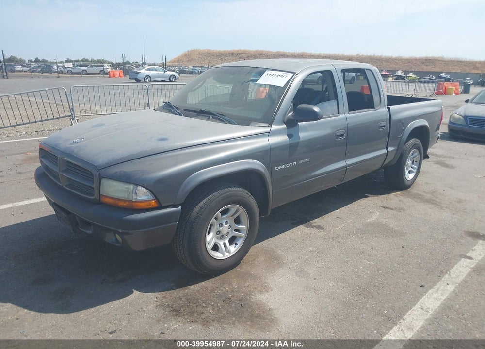 2002 DODGE DAKOTA SPORT VIN: 1B7HL38X52S673743