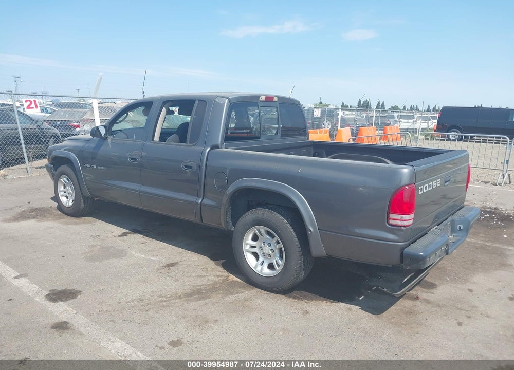 2002 DODGE DAKOTA SPORT VIN: 1B7HL38X52S673743