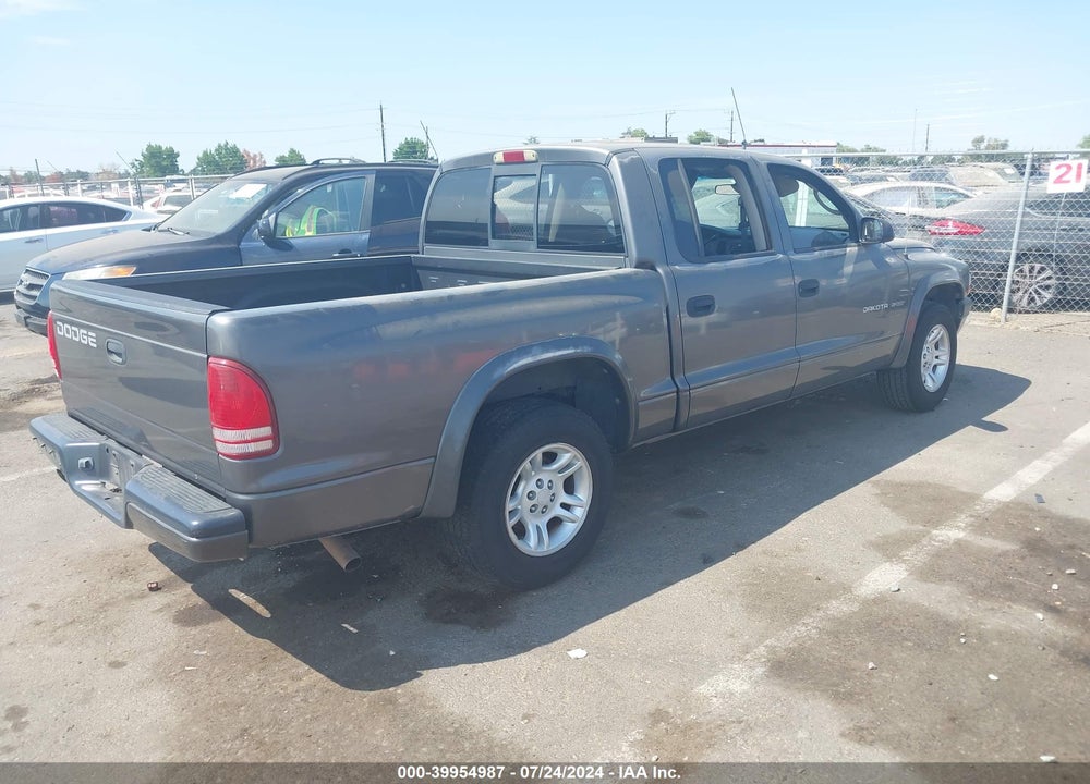 2002 DODGE DAKOTA SPORT VIN: 1B7HL38X52S673743