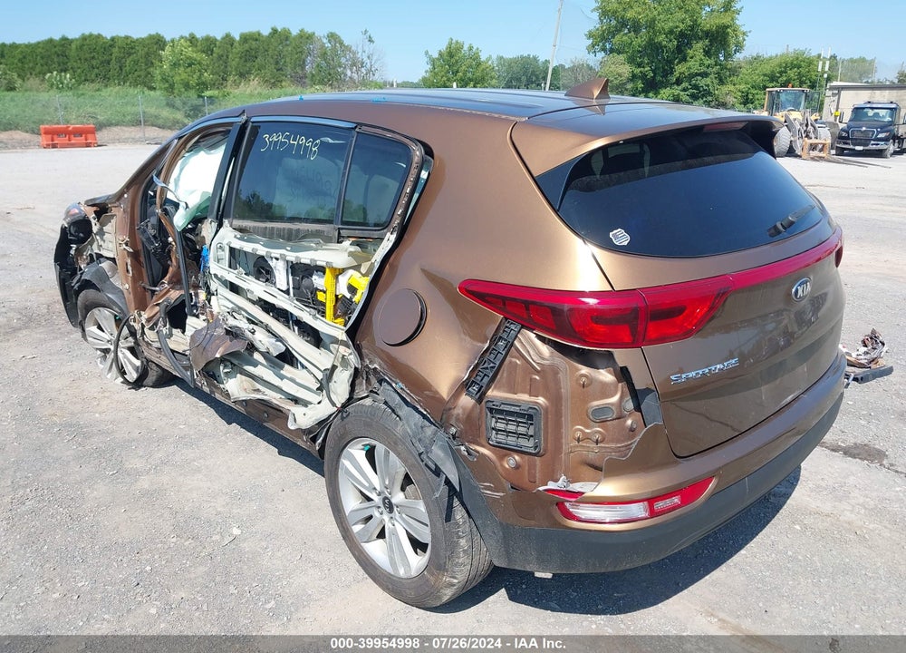 2017 KIA SPORTAGE LX VIN: KNDPMCAC4H7239065