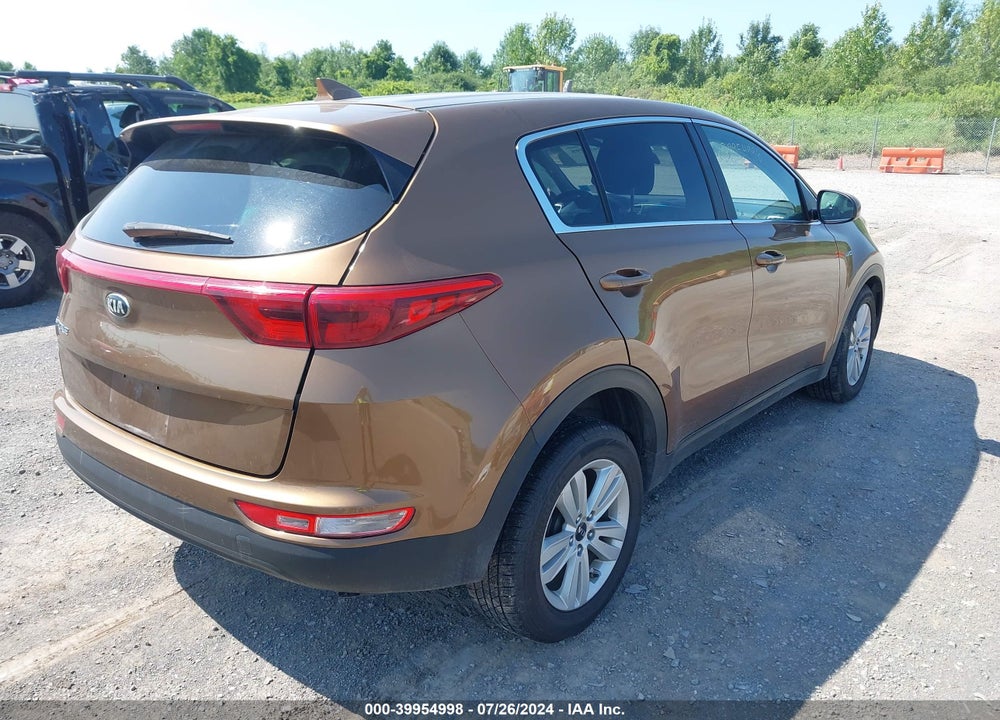 2017 KIA SPORTAGE LX VIN: KNDPMCAC4H7239065