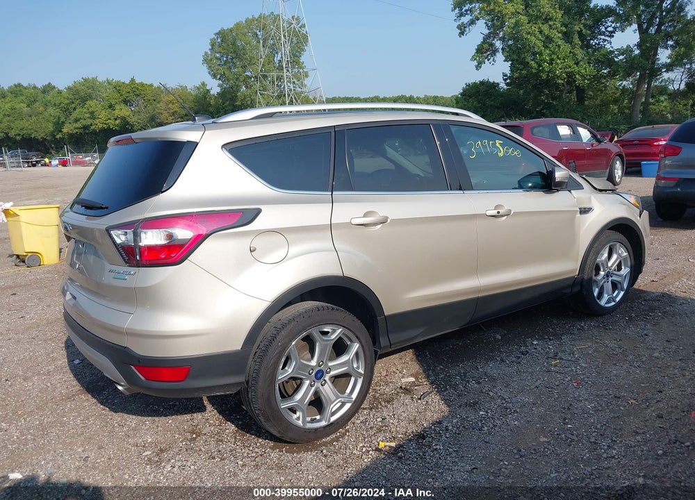 2017 FORD ESCAPE TITANIUM VIN: 1FMCU0J96HUA78779