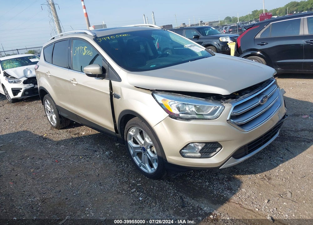 2017 FORD ESCAPE TITANIUM VIN: 1FMCU0J96HUA78779