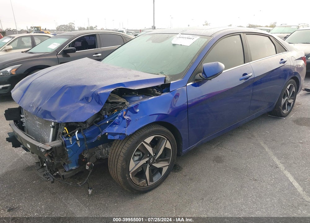 2023 HYUNDAI ELANTRA HYBRID LIMITED VIN: KMHLN4AJXPU065563