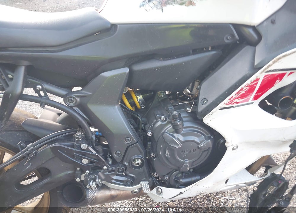2022 YAMAHA YZFR7 VIN: JYARM38E9NA003859
