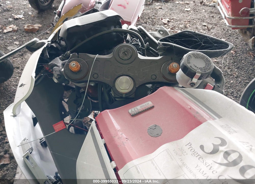2022 YAMAHA YZFR7 VIN: JYARM38E9NA003859