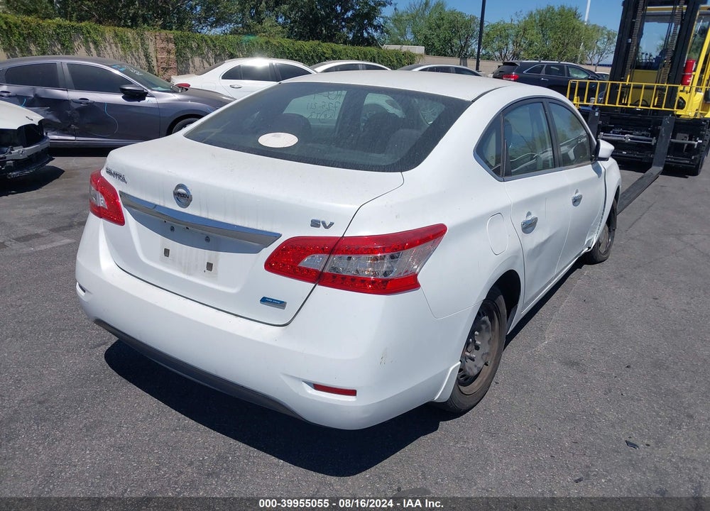 2014 NISSAN SENTRA FE+ S/FE+ SV/S/SL/SR/SV VIN: 3N1AB7AP3EY251324