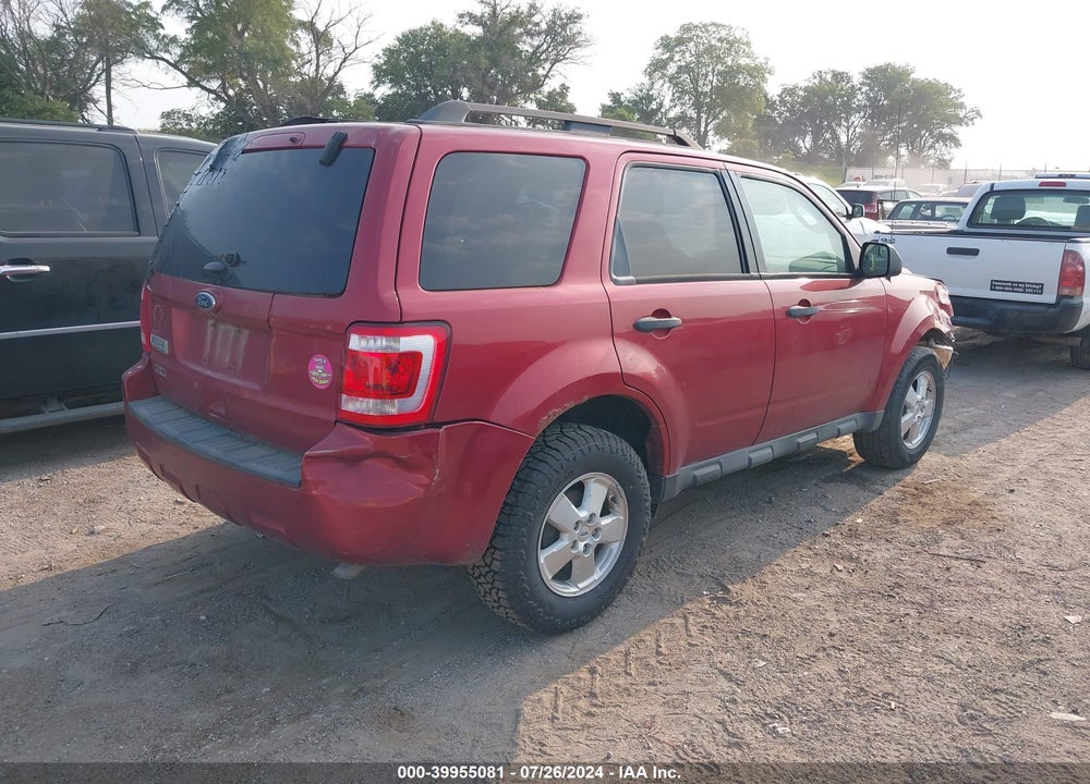 2012 FORD ESCAPE XLT VIN: 1FMCU9D76CKB92820