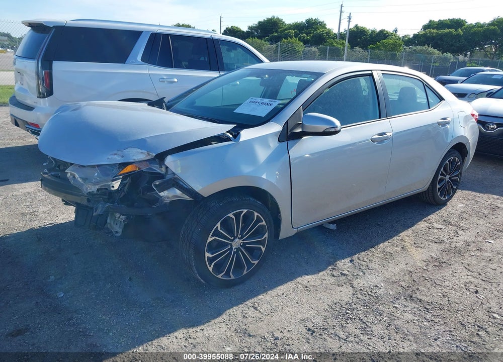 2015 TOYOTA COROLLA L VIN: 5YFBURHEXFP360067