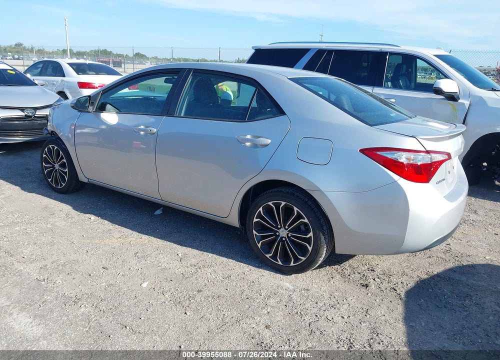 2015 TOYOTA COROLLA L VIN: 5YFBURHEXFP360067