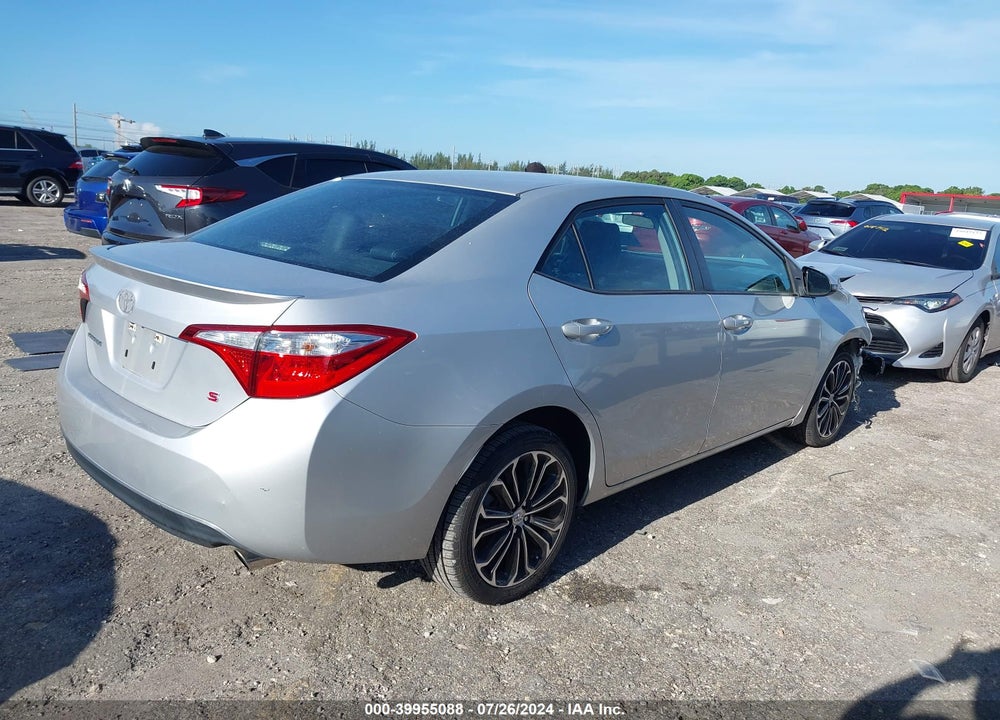 2015 TOYOTA COROLLA L VIN: 5YFBURHEXFP360067