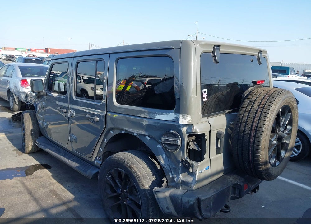 2021 JEEP WRANGLER 4XE UNLIMITED SAHARA 4X4 VIN: 1C4JJXP6XMW747998