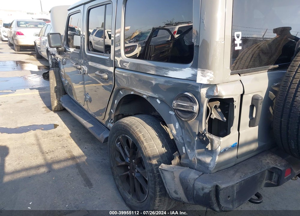2021 JEEP WRANGLER 4XE UNLIMITED SAHARA 4X4 VIN: 1C4JJXP6XMW747998