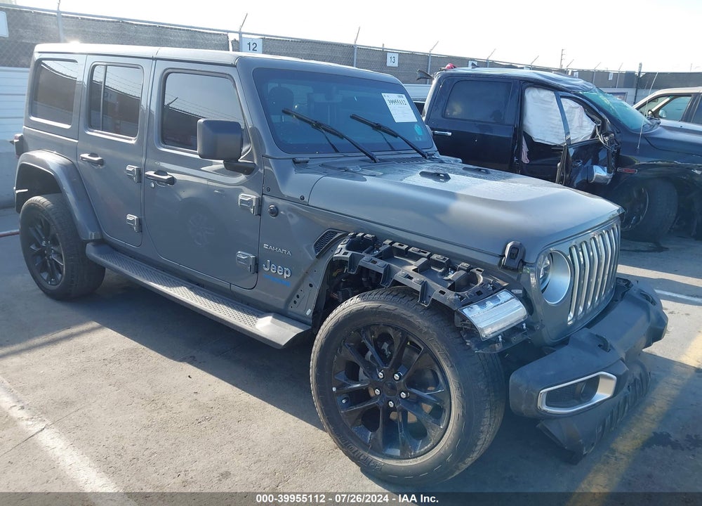 2021 JEEP WRANGLER 4XE UNLIMITED SAHARA 4X4 VIN: 1C4JJXP6XMW747998