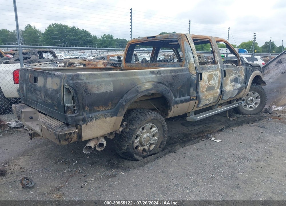 2011 FORD F-250 LARIAT VIN: 1FT7W2BT7BEA98885