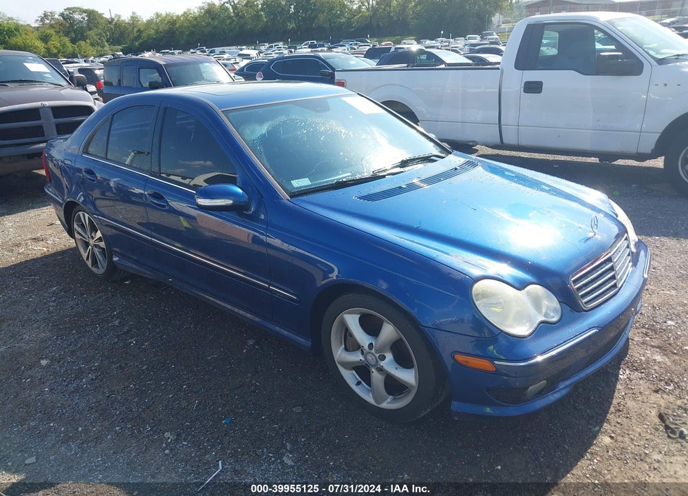 2005 MERCEDES-BENZ C 230 KOMPRESSOR SPORT VIN: WDBRF40J05F697114