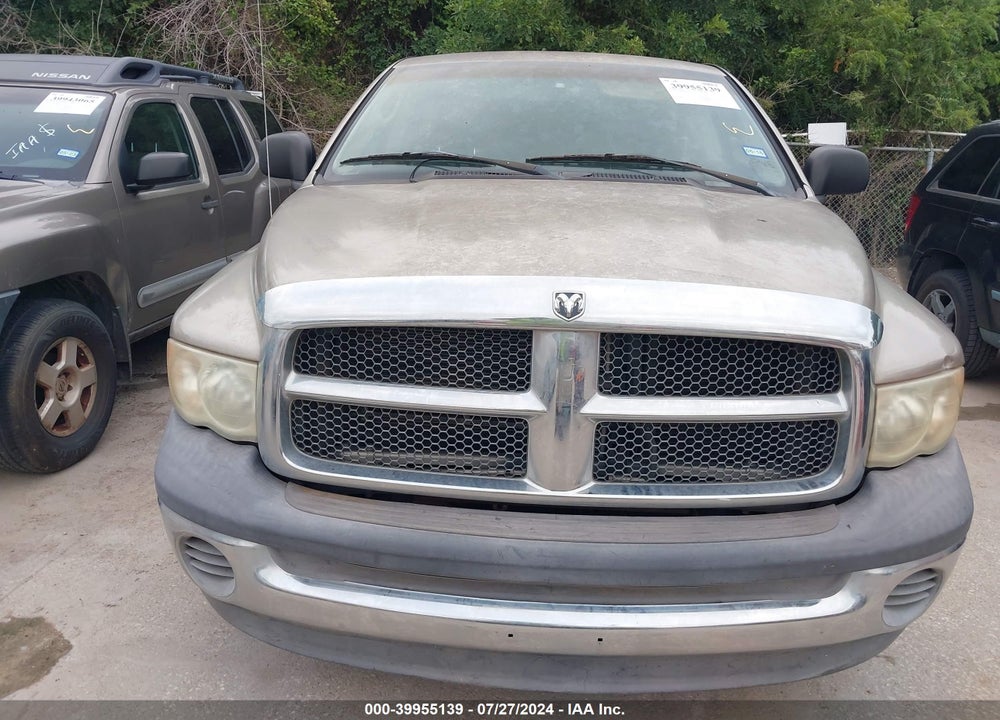 2002 DODGE RAM 1500 ST VIN: 1D7HA16K82J236722