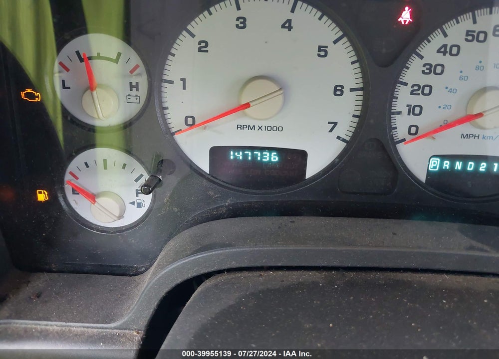 2002 DODGE RAM 1500 ST VIN: 1D7HA16K82J236722