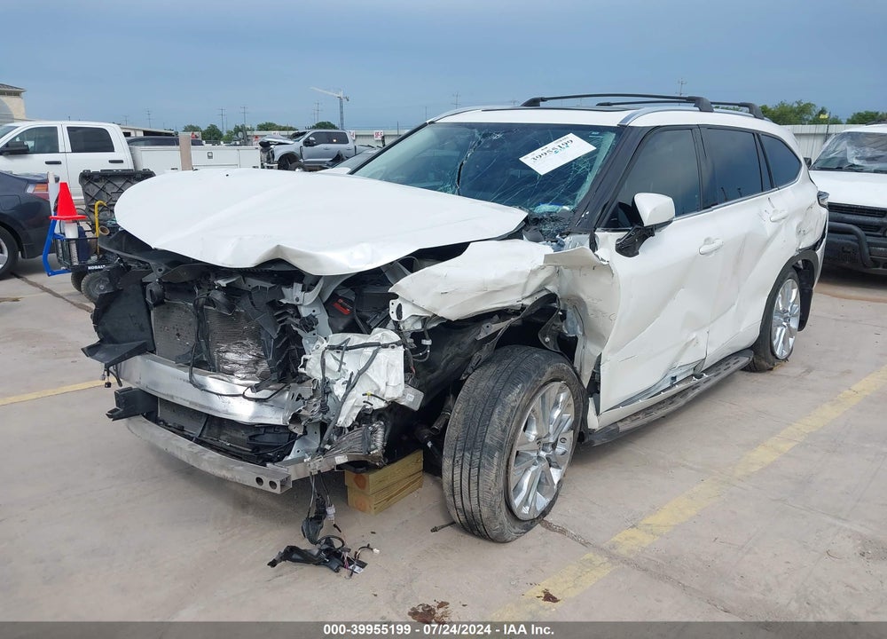 2021 TOYOTA HIGHLANDER LIMITED VIN: 5TDDZRBH0MS124917